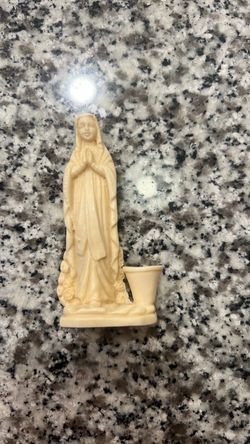 mini Vintage Virgin Mary Figurine $5