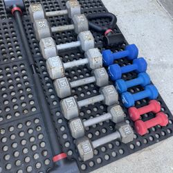 Dumbbell weights, jayflex kettlebell / barbell