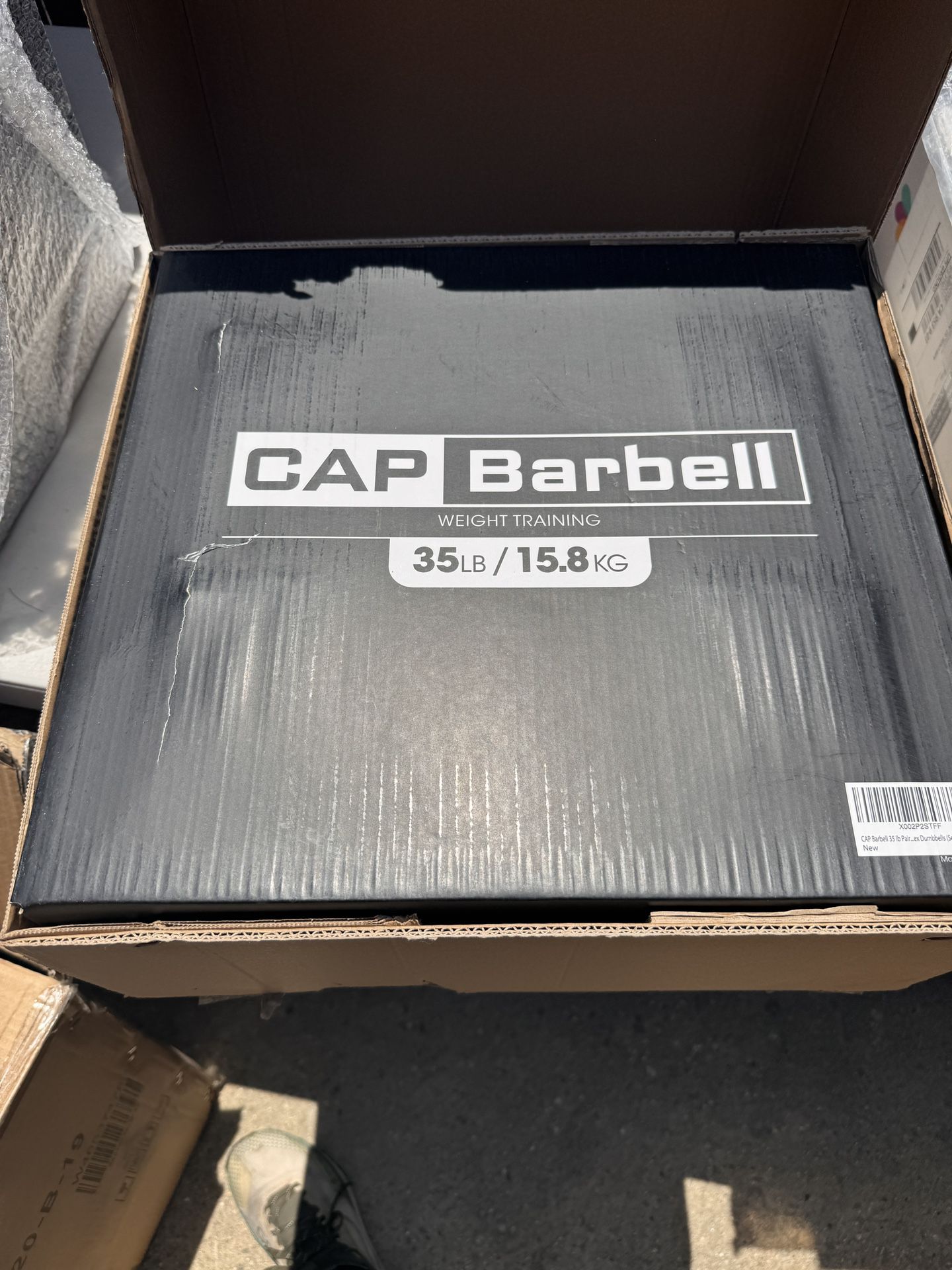 Cap Barbell 35lb Dumbbell 2 Piece Set