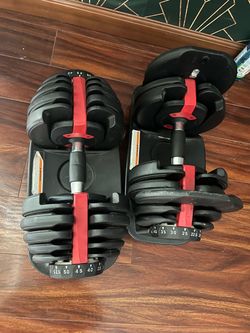 Adjustable dumbbells