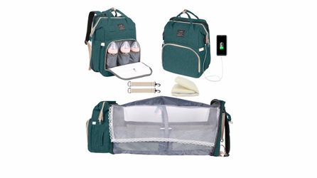 Baby Diaper Bag Backpack with Changing Station, Baby Registry Search Shower Gifts, Baby Bags for Boy Girl, New Mom Gifts for Women, Large Capacity, US