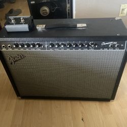 Fender champion 100 with foot switch 