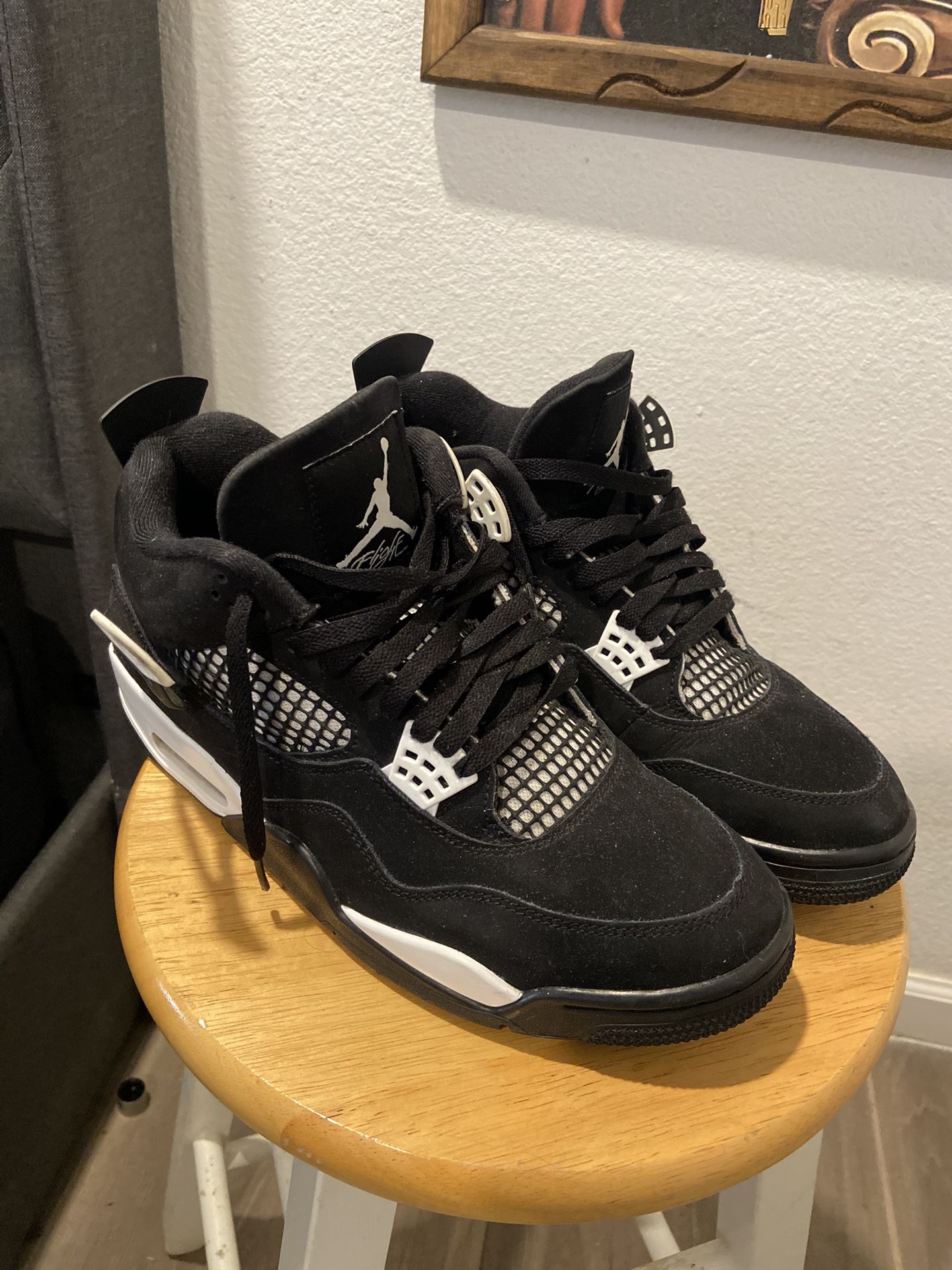 White Thunder 4s Jordan