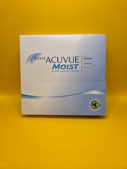Acuvue Moist One Day Case D - 7 BC 8.5 DIA 14.2 90 Pc - See Pics
