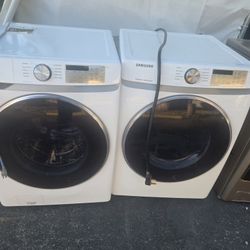 Samsung Washer And Dryer Set Electric 