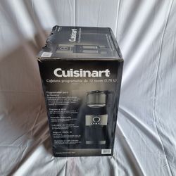 Cuisinart 12-Cup Programmable Coffeemaker- Open Box