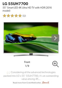 LG SUPER 55"  UHD 4K HDR Smart LED TV - 55" Class (54.6" Diag) 