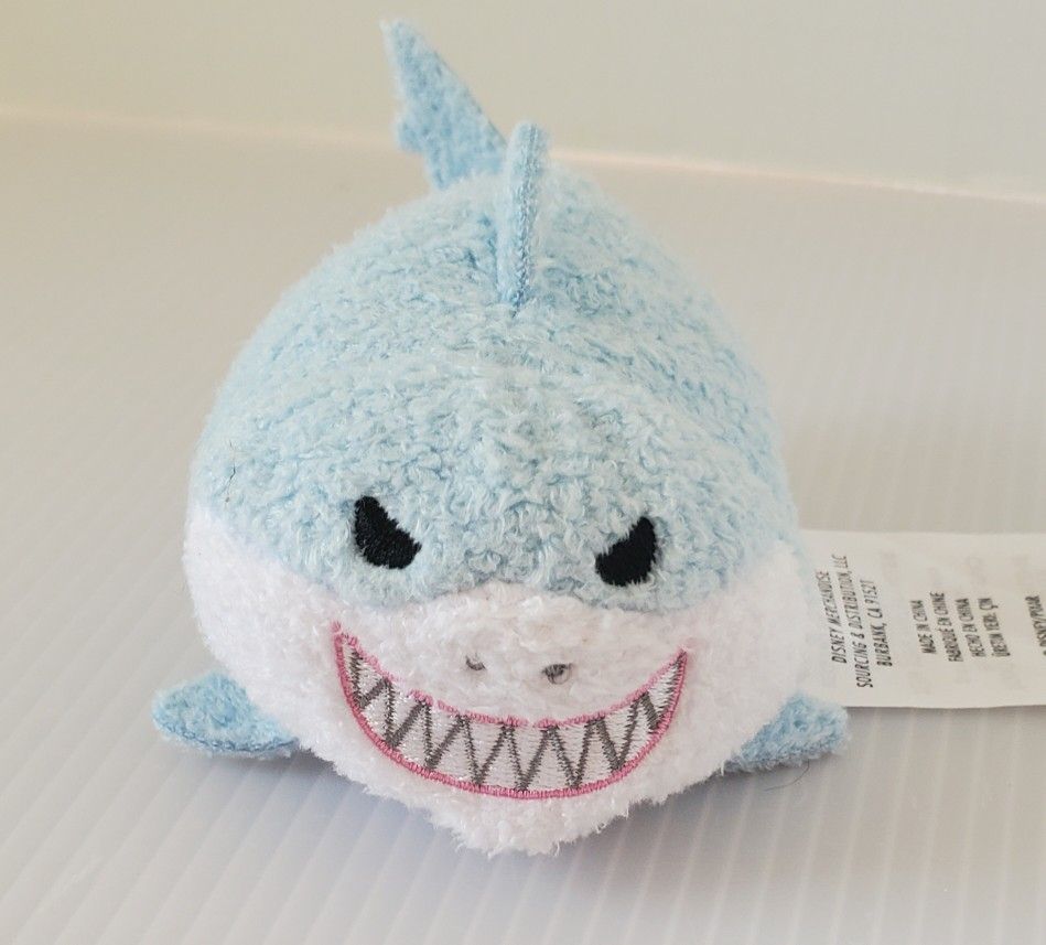 Disney Tsum Tsum Bruce Shark Finding Nemo Plush Mini 3" Stuffed Animal Stackable