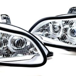 HEADLIGHTS For 03-19 Freightliner M2 106 112 LED DRL