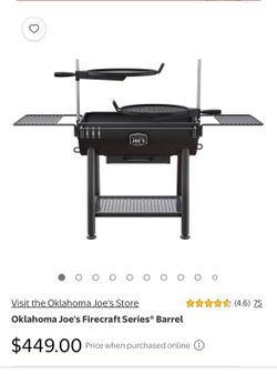 Oklahoma Joe grill