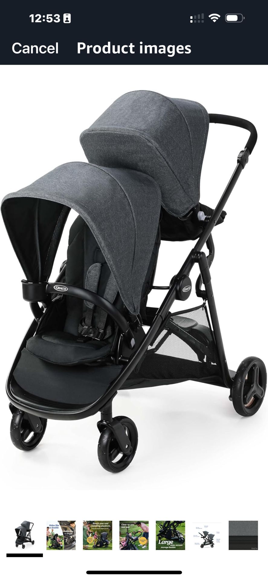 Used Double Stroller