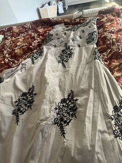 Indian Gown With Little Embroidery 