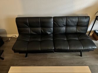 Black sofa
