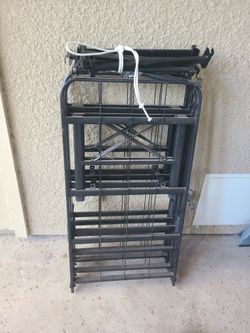 Full/Queen size frame $50 CASH ONLY, FIRM.