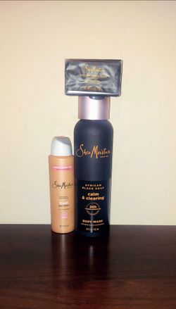 Shea Moisture Deodorant,  Body Wash  & Bar Soap Bundle- X Streets Ray and Higley