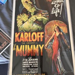 Mummy Universal Studios Poster 