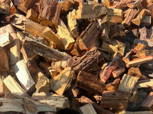 Dry Split Almond Mix Firewood!!!Ready Too Burn Seasoned Wood!!!