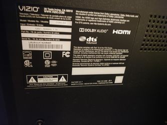 37 Inch Vizio Flatscreen