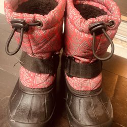 Girls Size 10 Snow boots 