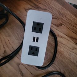 Power And Usb Outlet