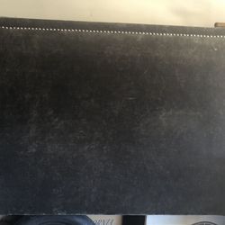 Velvet Headboard And Bench