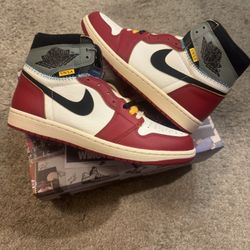 Jordan 1 High LA Union Chicago Shadow size 10