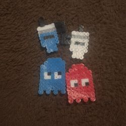 Pac-Man melt beads And Stanley Milty beads