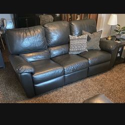 Arizona Leather Couch And Chair