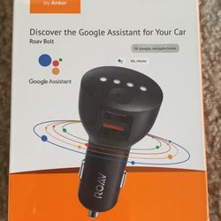 ROAV Bolt Google Assistant For Your Car + 2USB Port charger