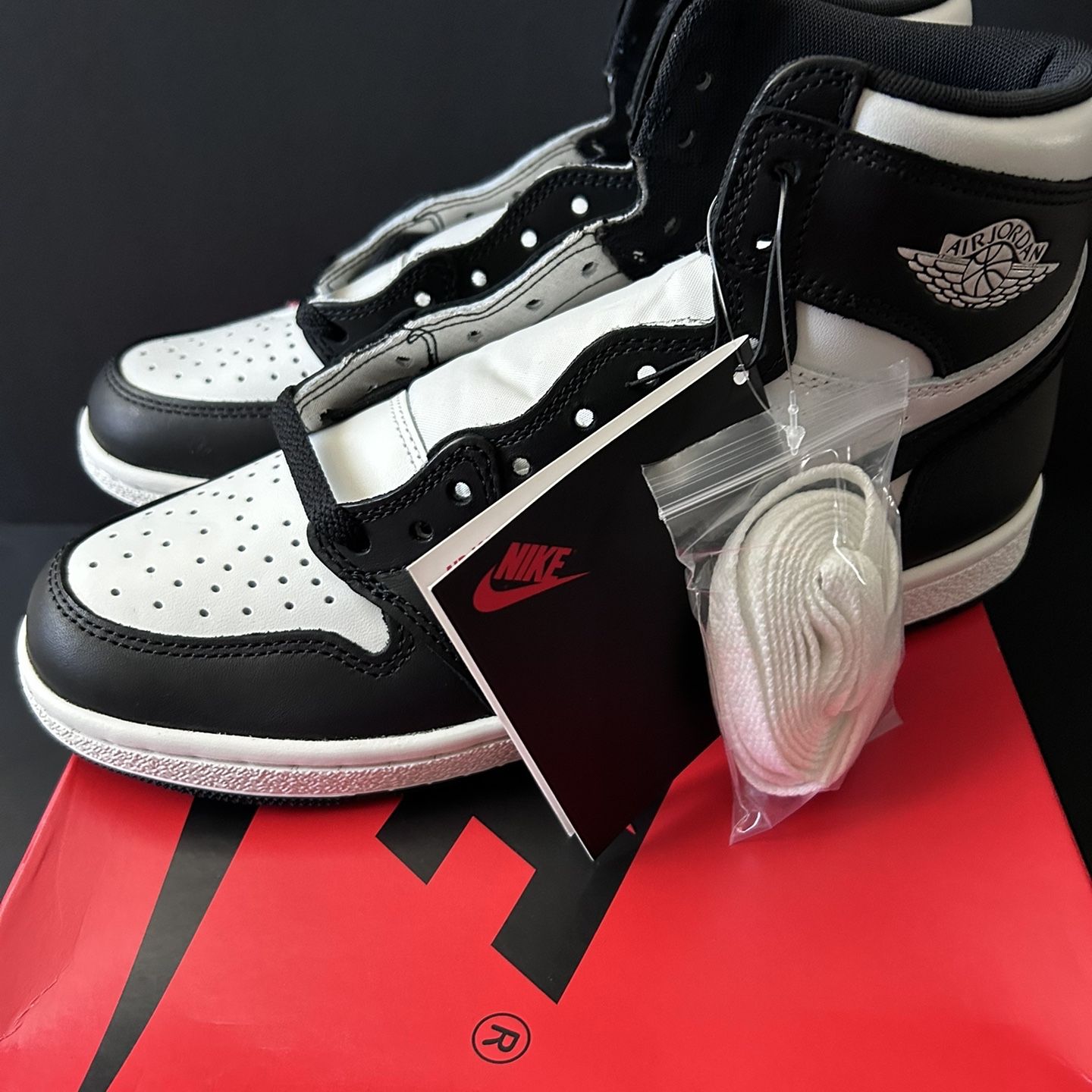 NEW Jordan 1 High 85 - Black White - 8.5