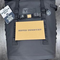 New YETI Hopper M20 Soft Backpack Cooler Black Updated 2025 Model