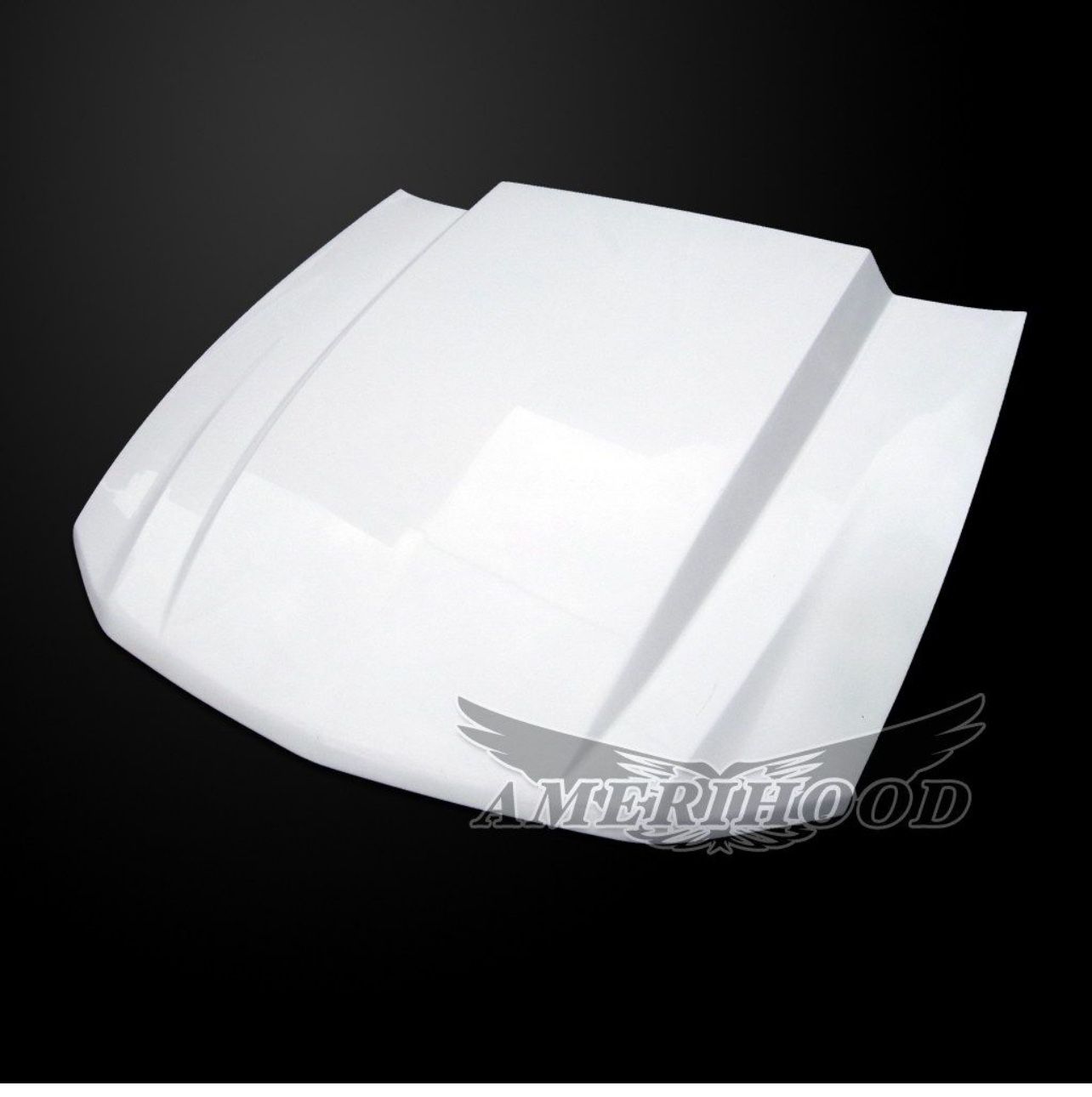 Ford Mustang 2010-2012 3 Inch Cowl Style Functional Heat Extraction Hood