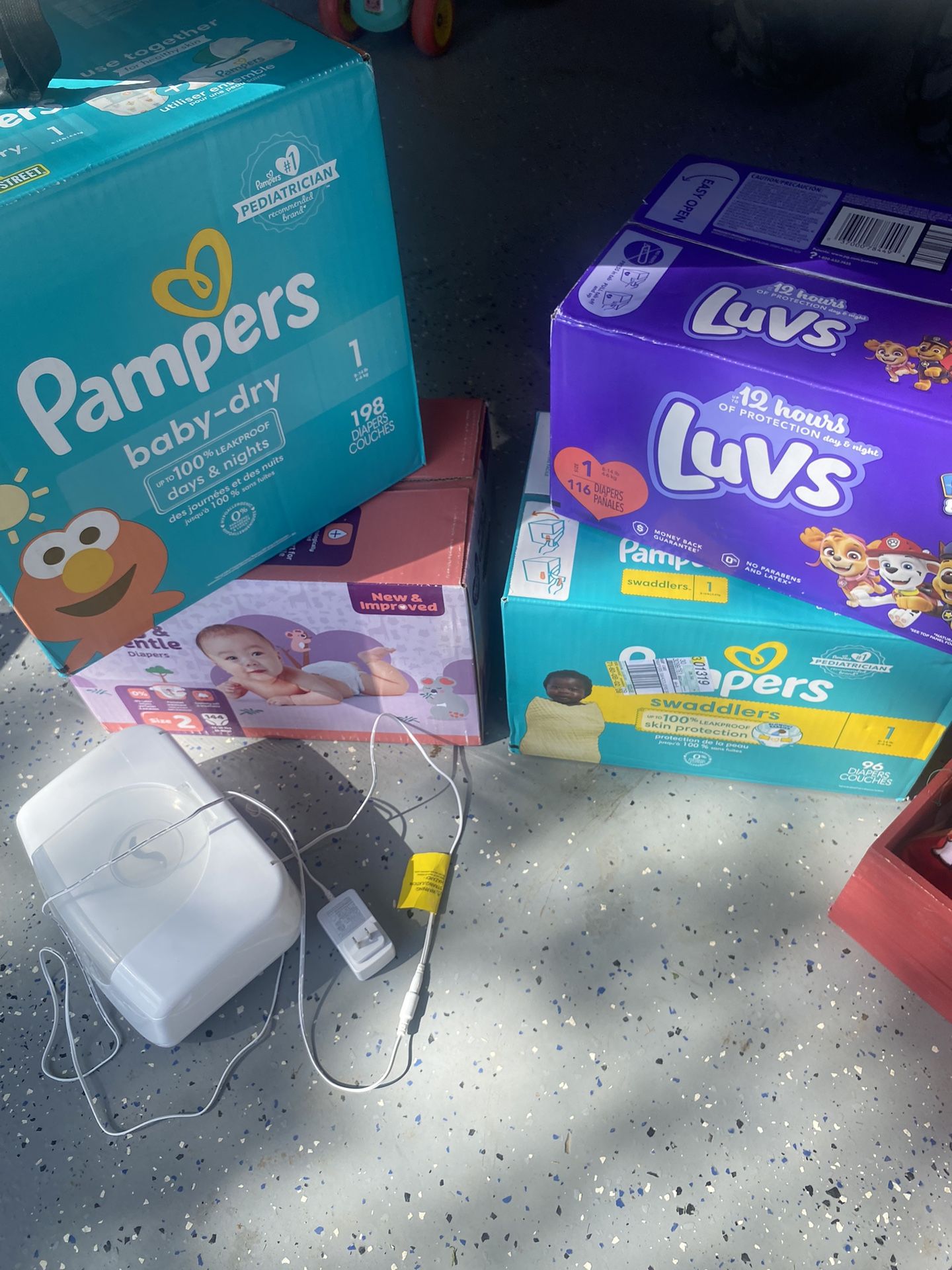 Diapers And Wipe Warmer
