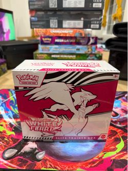 White Flare Elite Trainer Box