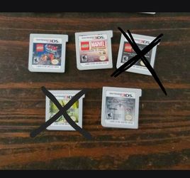 3 Video Games For Nintendo 3DS - $15,= EACH ONE