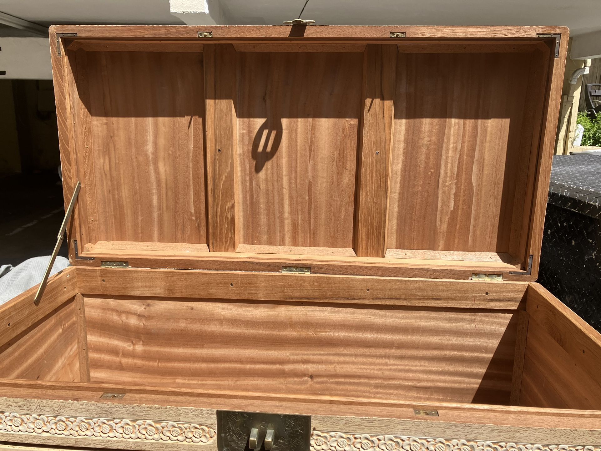 Antique Chest With Moth Repellent Interior