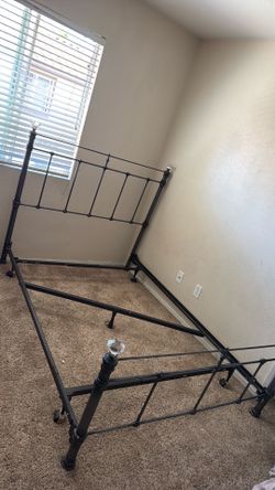 Pottery Barn full size bed frame