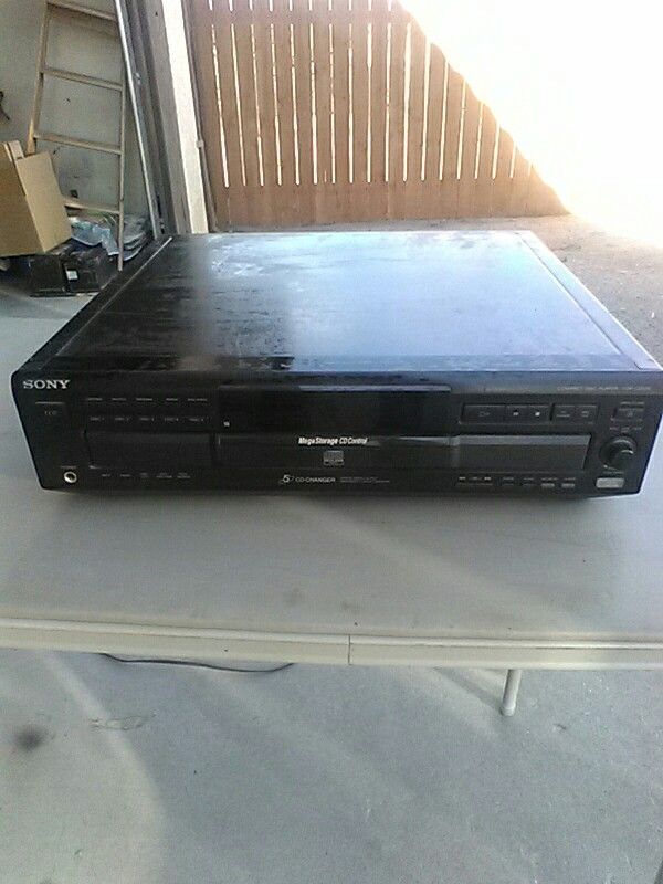 Cassette player/Kenwood $10 & Sony CD changer $15