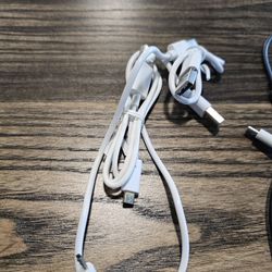 Lot of USB C, Micro USB, HDMI Cable, and ethernet cable different lengths
