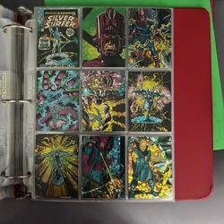 1992 Silver Surfer Complete Holofoil Card Set