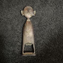 Vintage Sommelier Metal Bottle Opener