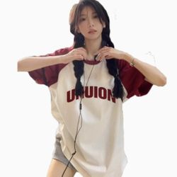 American retro pure cotton short-sleeved T-shirt for women in summer 2025, new style, small-scale design, European style, large size, women's top