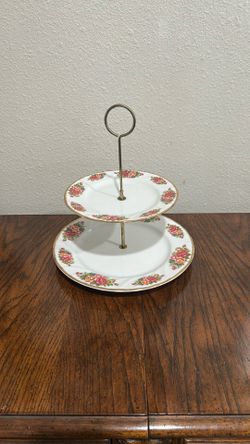 Royal Albert 2-Tier Cake Stand