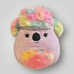 16" Squish Doos SquishMallows CARTY Koala Tye Dye Rainbow Plush Toy