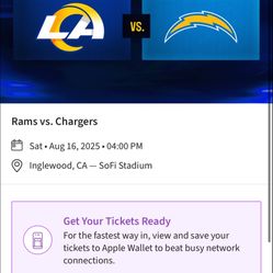 Rams Vs Chargers