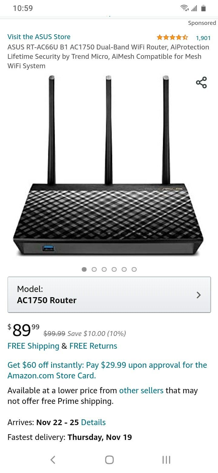 ASUS AC1750 ROUTER