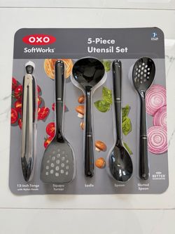 OXO SoftWorks 5-Piece Utensil Set
