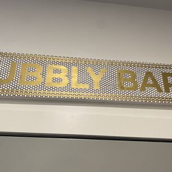 Bubbly Bar Sign