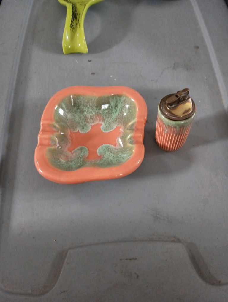 Ash Tray And Custom Lighter