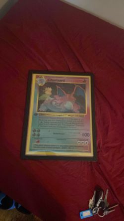 Three in one holographic Pokémon frame